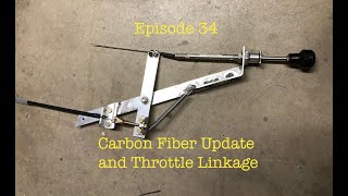 Kitfox 7 Apex Build Episode 34 Carbon Fiber update and Throttle Linkage [upl. by Azelea274]