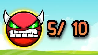 🔴INTENTADO llegar a los 10 DEMONS en GEOMETRY DASH🔴 [upl. by Elsey]