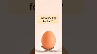 What are the benefits of egg yolk for hairegghairmask hairmask haircare hairgrowth haircare [upl. by Anahgem917]