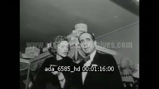 Humphrey Bogart et Lauren Bacall en France [upl. by Kerr]