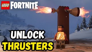 How to Unlock Thrusters Engines in Lego Fortnite fortnitelego [upl. by Laval86]