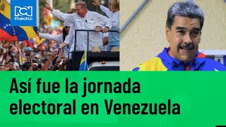 Venezuela así transcurrió la jornada de elecciones presidenciales [upl. by Ennovi]