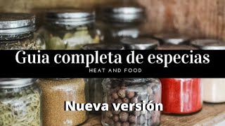 GUIA DE ESPECIAS COMPLETA  ESPECIAS QUE NO DEBEN FALTAR EN LA COCINA [upl. by Uni]