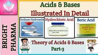 Acids amp Bases Explained in Hindi  Bright Pharma [upl. by Atalee760]