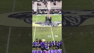 Okeechobee High School Homecoming football 🏈 game national anthem football homecoming anthem [upl. by Annad]