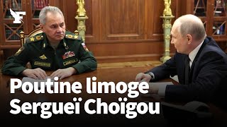 Russie Poutine limoge Sergueï Choïgou son ministre de la Défense depuis 2012 [upl. by Htenek]