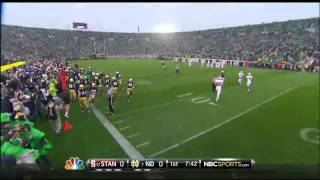 Notre Dame  Stanford Game Highlights [upl. by Effie]