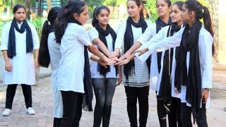 Make Diwali Pollutionfree  Nukkad Natak Street Play by Convent Girls [upl. by Denoting915]