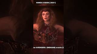 MCU Timeline Explained In Telugu  PART  2 marvel wandavision mcu shorts [upl. by Yunick]