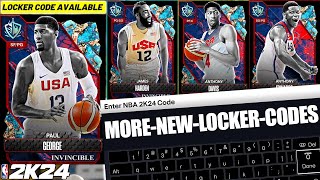 Hurry and Use the New Locker Codes for ANY Guaranteed Free Invincible NBA 2K24 MyTeam [upl. by Rehpotsirc]