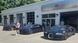 I FOUND A BUGATTI CENTODIECI  HYPERCAR INSANITY IN GREENWICH [upl. by Haduj]