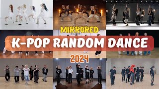 MIRRORED KPOP RANDOM DANCE CHALLENGE  2024 ver [upl. by Gisela563]