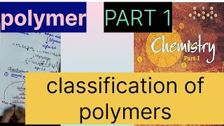 polymer class 12 chemistry classification of polymers [upl. by Atteynod]