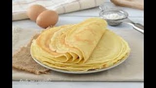 Crespelle ricetta crep CREPES come fare le CRESPELLE CRÊPE [upl. by Gereron]