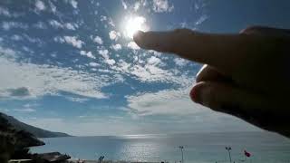 Local sun in Oludeniz turkey flat or ball 90 million miles away [upl. by Aneelad]