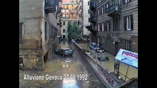 🏴󠁧󠁢󠁥󠁮󠁧󠁿 Alluvione Genova 1992 🇮🇹 [upl. by Ennaxxor]