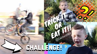 BMX Trick It OR Eat It Challenge [upl. by Eiboj]