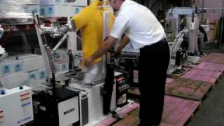 Sankosha DF 550U Multi Tensioning Garment and Blouse Finisher Polo Shirt VIDEO DC amp LD [upl. by Fayre]