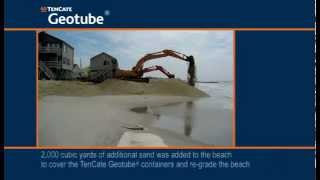 Coastal protection and Erosion control using Geotube [upl. by Suoivatco418]