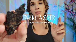 🪽✨️ Archangel Michael Energy Cleansing Reiki ASMR  Light Language [upl. by Luemas]