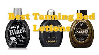 Best Tanning Bed Lotions 2022  Top 10 Tanning Bed Lotions Picks [upl. by Haggai]