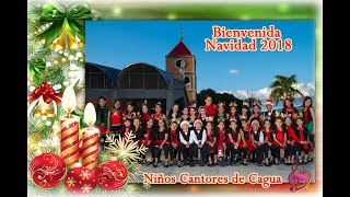 NAVIDAD NIÑOS CANTORES DE CAGUA  Mensaje navideño 2018 [upl. by Weider]