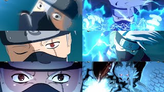 All Kakashi Hatakes Ultimate Jutsus amp Team Ultimate Jutsus Kakashis Ultimate Jutsu Evolution [upl. by Adniroc]