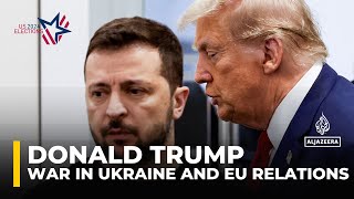 Ukraine’s Zelenskyy EU congratulate Trump [upl. by Etiam]