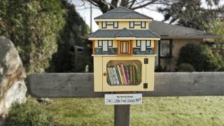 Little Free Library is openstanding room only [upl. by Hamlani]