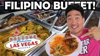 1799 FILIPINO BUFFET ALL YOU CAN EAT in LAS VEGAS [upl. by Areem21]