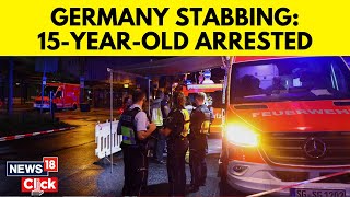 Solingen Stabbing Attack 15YearOld Arrested By German Police As 2 Men And One Woman Killed  N18G [upl. by Andromeda685]