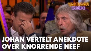 Johan vertelt heerlijke anekdote over knorrende neef Ik heb een hele interessante familie [upl. by Liberati]