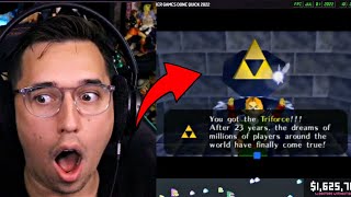 I cant believe They actually did it  Ocarina of Time Triforce Percent REACTION [upl. by Hoashis]