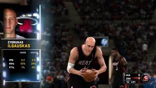 NBA 2K11 Gameplay  Miami Heat vs Charlotte Bobcats [upl. by Masson]