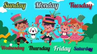 quotDays of the Week Song  Learn the Days with Chacha Liaquot  nursery rhymes learning [upl. by Quincy]