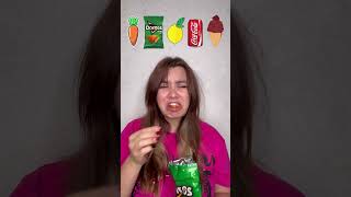 Big or Small challenge 😂 Sour lemon gum or small nachos box 🧐 shorts Best video by Hmelkofm [upl. by Eecyac268]