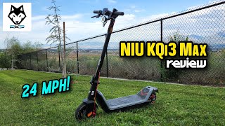 NIU KQi3 Max Electric Scooter Review The Best Gets Better [upl. by Lowenstern434]