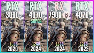 RTX 3080 vs RTX 4070 SUPER vs RX 7900 GRE vs RTX 4070  Test in 25 Games [upl. by Wasserman]