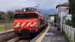 Compilação de Comboios InterRegionais da Tarde Sem Paragem em 📍 Gondarém 📍 [upl. by Ivett]