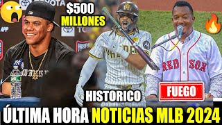 SOTO FIRMA MEGACONTRATO CON YANKEES TATIS JR HACE HISTORIA PEDRO MARTINEZ ATACA A YANKEES MLB [upl. by Heidt377]