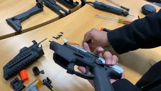 ASG Tutorial Complete Guide to Disassemble the ASG EVO Scorpion [upl. by Gereld]