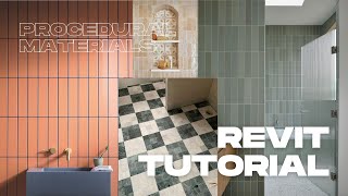 Procedural Materials in Revit [upl. by Magen]