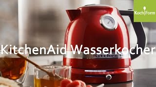 KitchenAid Wasserkocher Artisan  KochForm [upl. by Salangi769]