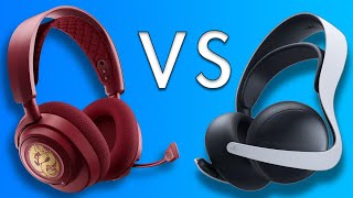 Sony PlayStation Pulse Elite VS SteelSeries Arctis Nova 7 THE ULTIMATE GAMING HEADSET COMPARISON [upl. by Eeb560]