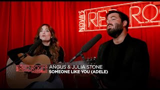 Angus amp Julia Stone Someone Like You Adele  Nova’s Red Room Studio Session [upl. by Kayne]