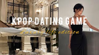 KPOP DATING GAME  Luxury Life Edition [upl. by Yrred]