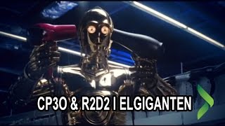 Star Wars R2D2 amp C3PO besøger Elgiganten i sjov reklame [upl. by Delmar109]