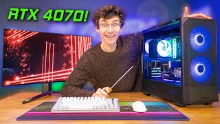 The INSANE RTX 4070 Gaming PC Build 2024 🥳 i5 14600K w Gameplay Benchmarks [upl. by Iahc16]