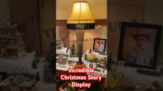 Impressive display of The Christmas Story leglamp christmas christmasstory [upl. by Canute]