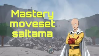 MASTERY MOVESET SAITAMA [upl. by Cherin189]